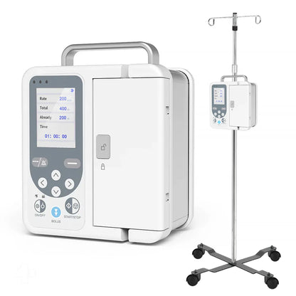 Bomba de Infusión Contec SP750 con Porta Suero - TOPMEDIC