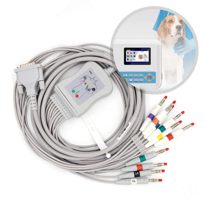 Cable ECG 300G Contec 12 Derivaciones VET - TOPMEDIC