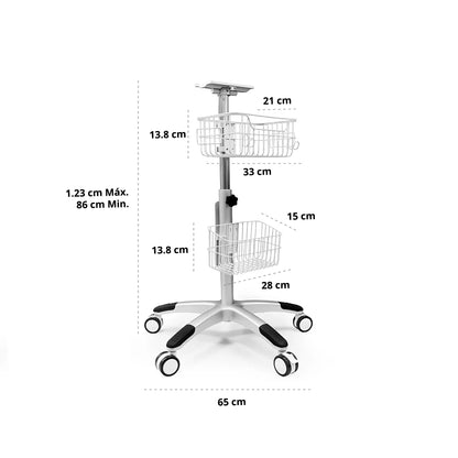 Carro para Monitor Multiparámetros - TOPMEDIC