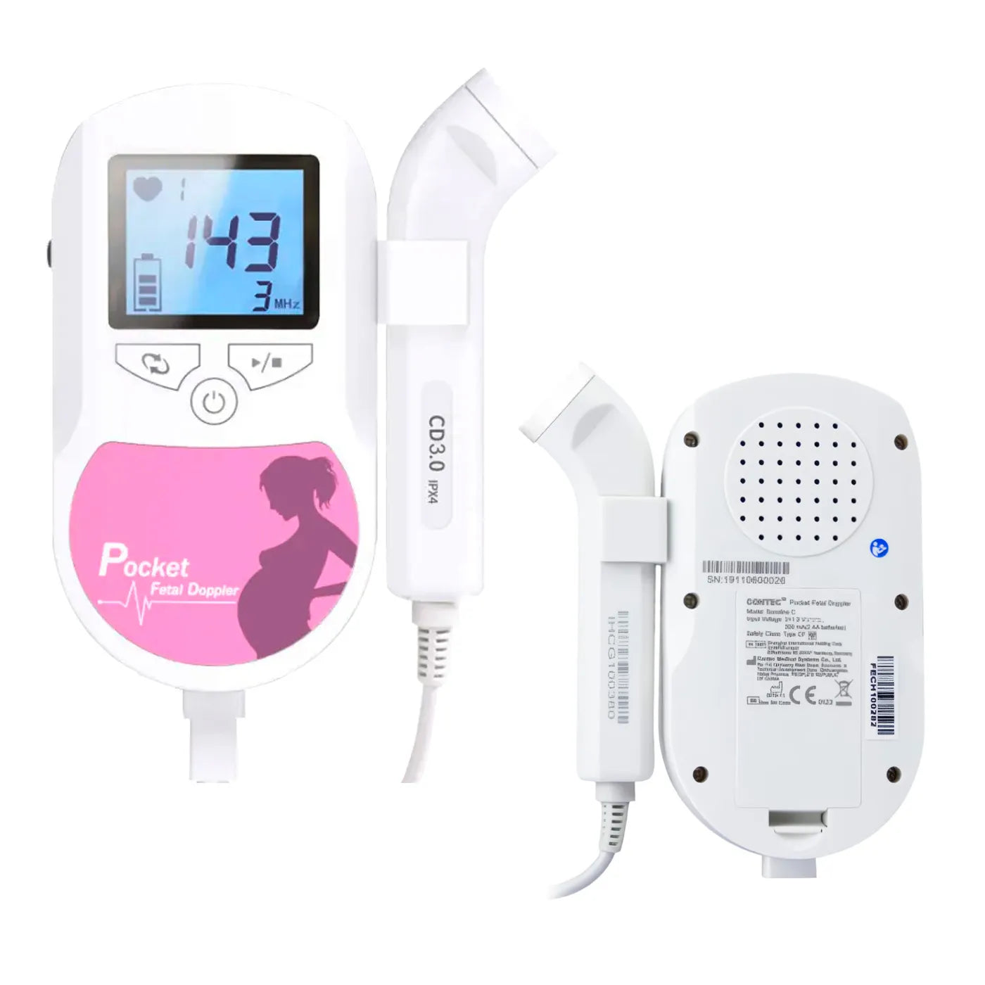 Doppler Fetal Contec Baby Sound C1 - TOPMEDIC