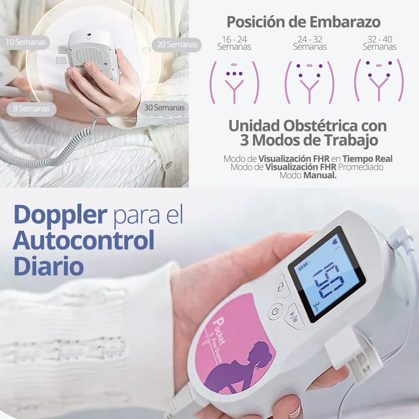 Doppler Fetal Contec Baby Sound C1 - TOPMEDIC