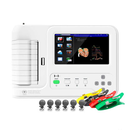 Electrocardiógrafo ECG 600G 6 Canales Contec - TOPMEDIC