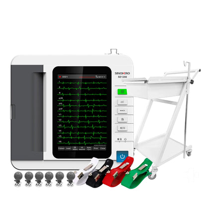 Electrocardiógrafo 12 Canales Sinohero ECG SE1200 + WiFi