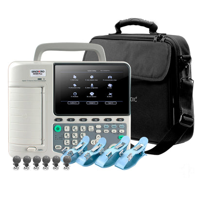 Electrocardiógrafo 3 Canales Sinohero ECG SE509 Plus + WiFi