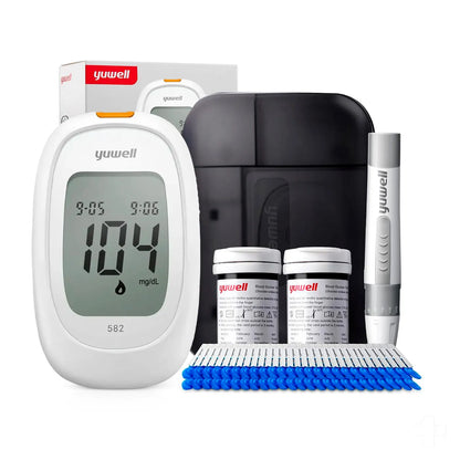 Glucómetro Yuwell 582 50 Cintas 50 Lancetas - TOPMEDIC