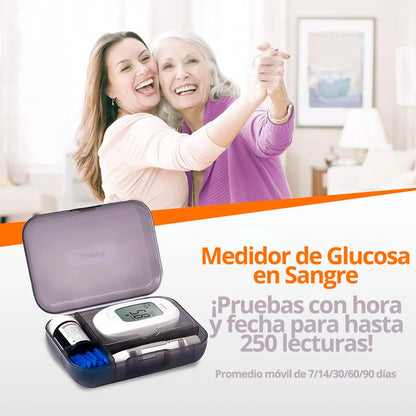 Glucómetro Yuwell 582 200 Cintas 200 Lancetas - TOPMEDIC