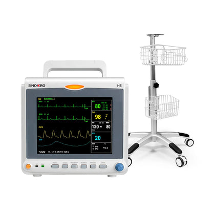 Monitor Multiparámetros Sinohero H5 + ETCO2 + Carro 2 Canastas