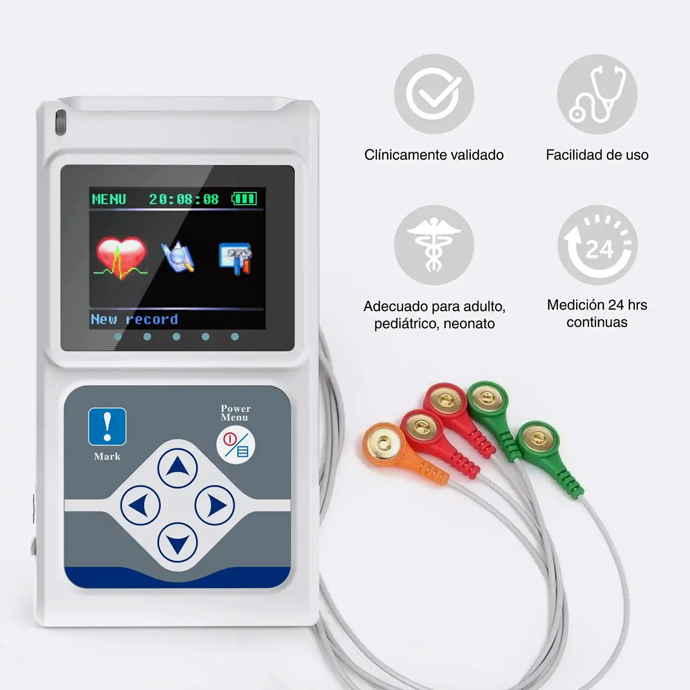 Holter TLC 9803 ECG 3 Canales Contec - TOPMEDIC