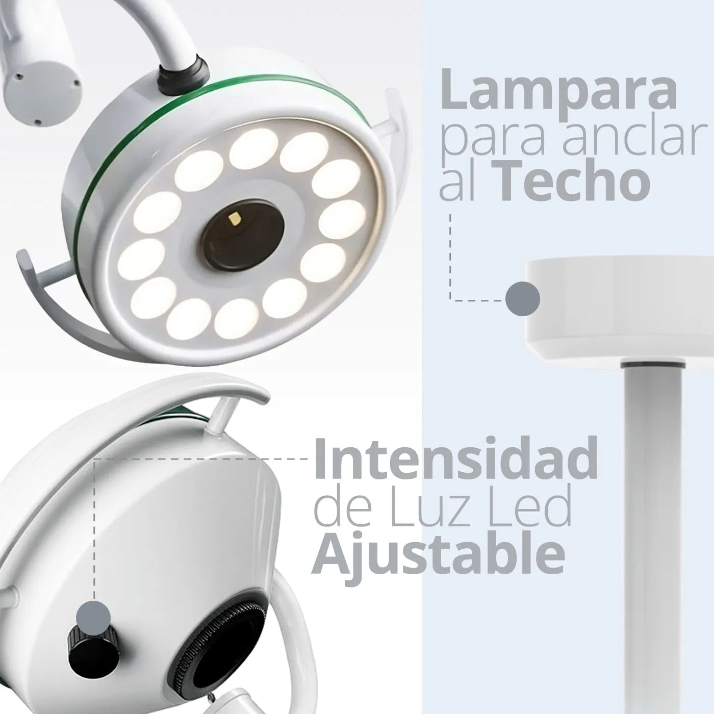 Lámpara Techo Led Quirúrgica - TOPMEDIC