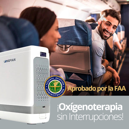 Arriendo Oxígeno Portátil Longfian JAY1000P