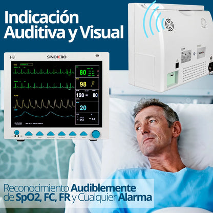 Signos Vitales Multiparámetros Sinohero H8 - TOPMEDIC