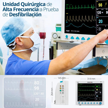 Signos Vitales Multiparámetros Sinohero H8 - TOPMEDIC