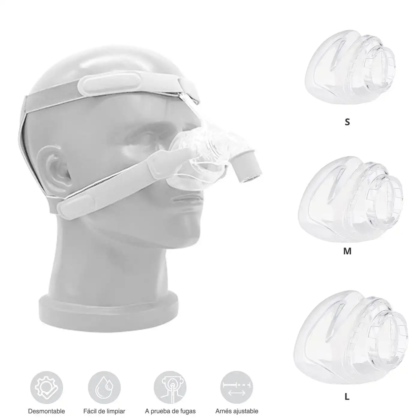 Mascarilla Nasal N5 BMC 3 Tallas - TOPMEDIC