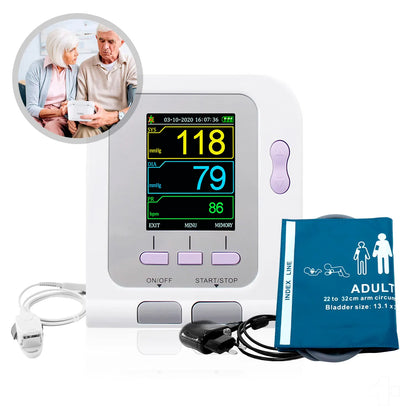 Monitor Signos Vitales Adulto Contec 08A con Oxímetro - TOPMEDIC