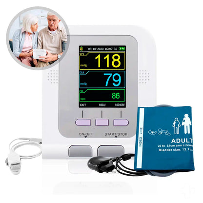 Monitor Signos Vitales Adulto Contec 08A con Oxímetro