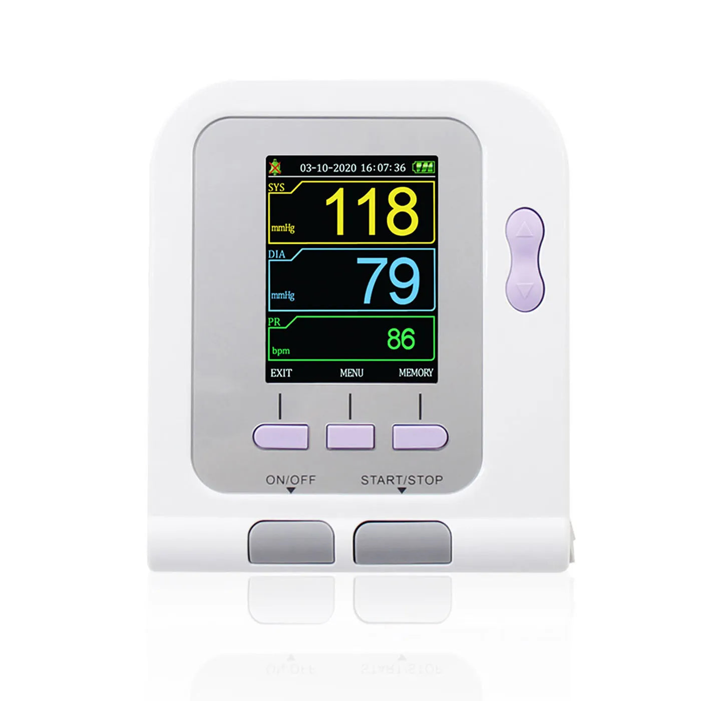 Monitor Signos Vitales Adulto Contec 08A con Oxímetro - TOPMEDIC