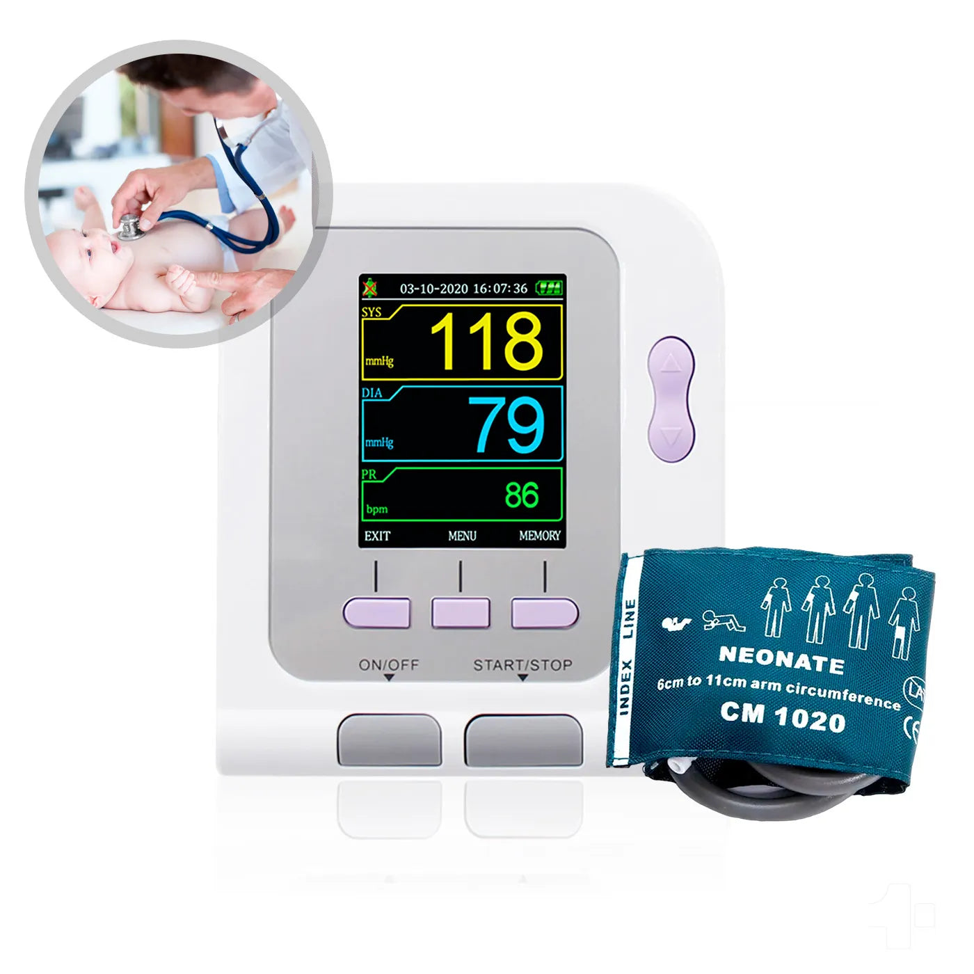 Monitor Signos Vitales Neonatal Contec 08A - TOPMEDIC