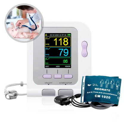 Monitor Signos Vitales Neonatal Contec 08A con Oxímetro - TOPMEDIC