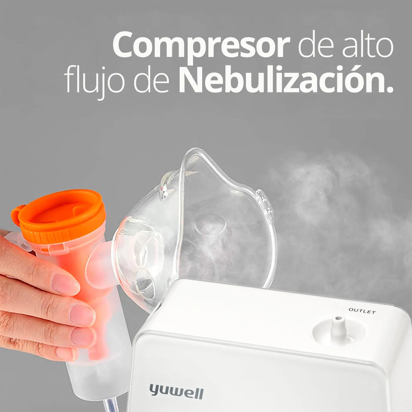 Nebulizador Yuwell 405A - TOPMEDIC