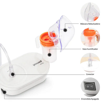 Nebulizador Yuwell 405B - TOPMEDIC