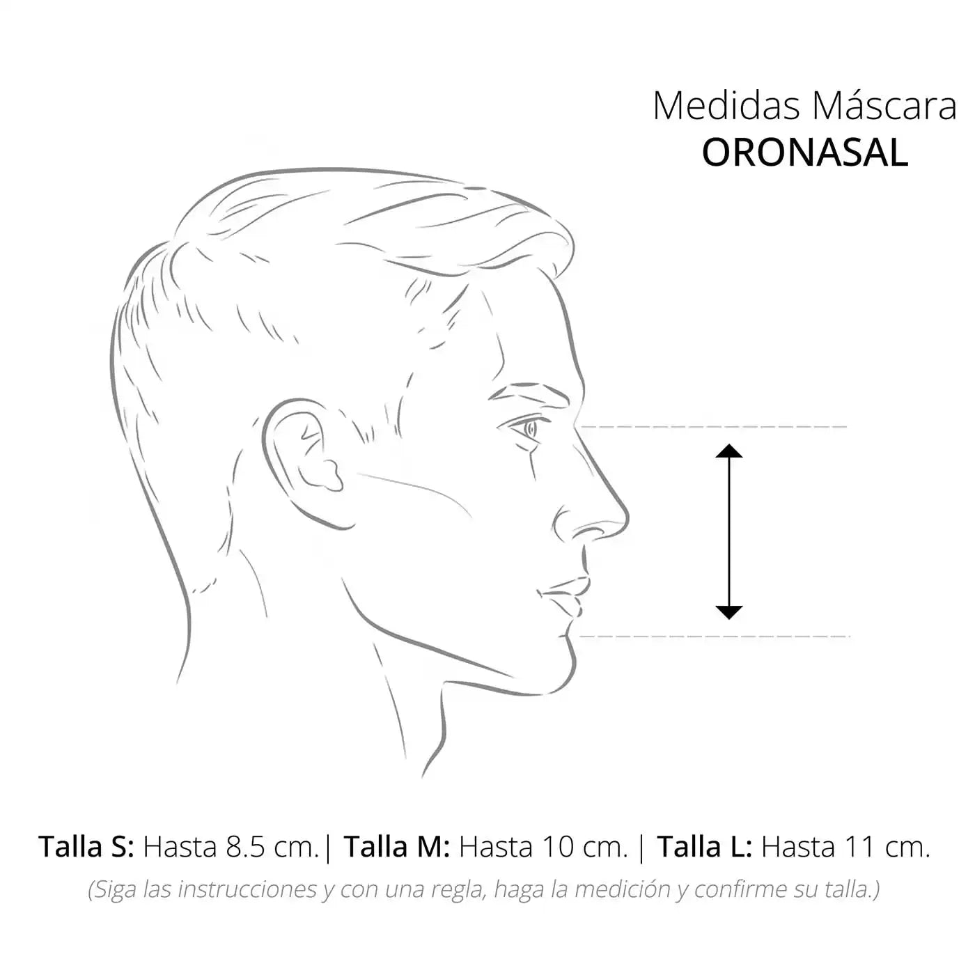 Mascarilla Cpap Oronasal F5 BMC