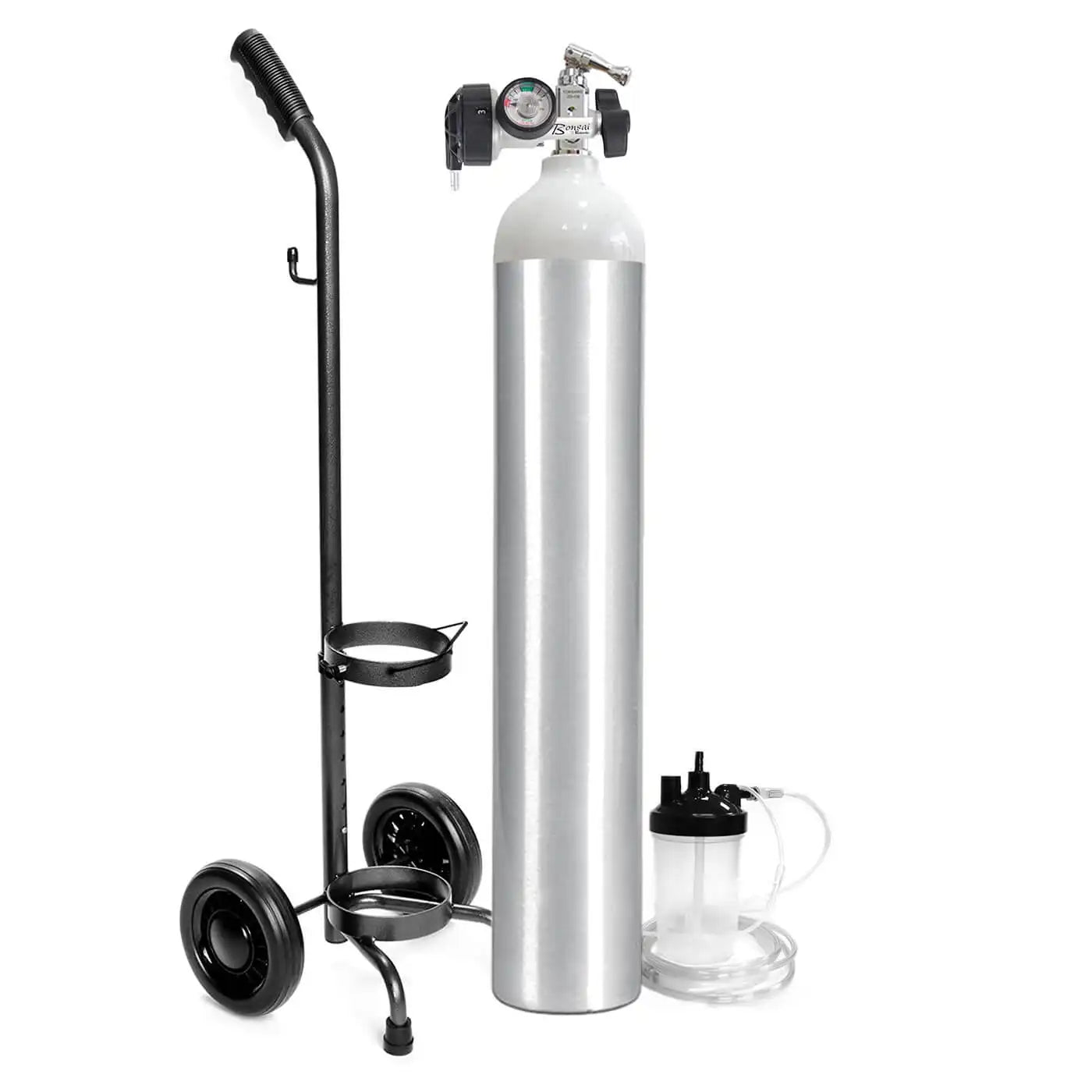 Con Carga Kit Cilindro Oxigeno Continuo A Pulso Tipo E