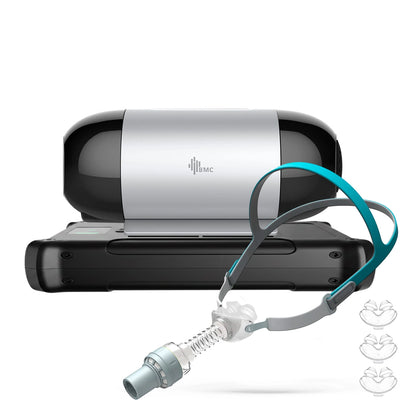 Auto Cpap Portátil BMC M1 Mini + Batería + Máscara Humidificadora