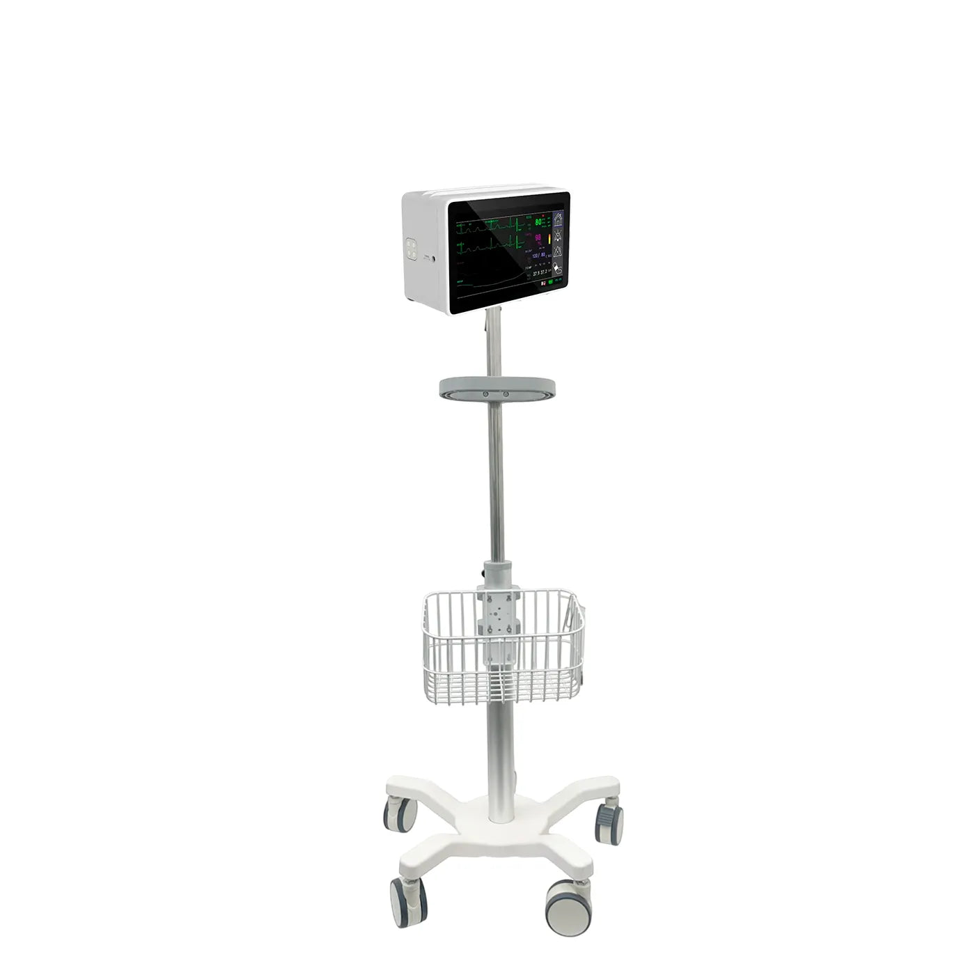 Monitor Multiparámetro de Transporte Sinohero PSM1 + ECG + Carro 1 Canasta