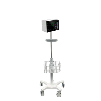 Monitor Multiparámetro de Transporte Sinohero PSM1 + ECG + Carro 1 Canasta