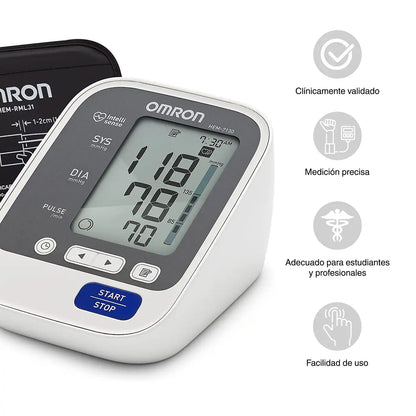 Toma Presión Omron 7130 con Brazalete Adulto, Obeso y Pediátrico - TOPMEDIC