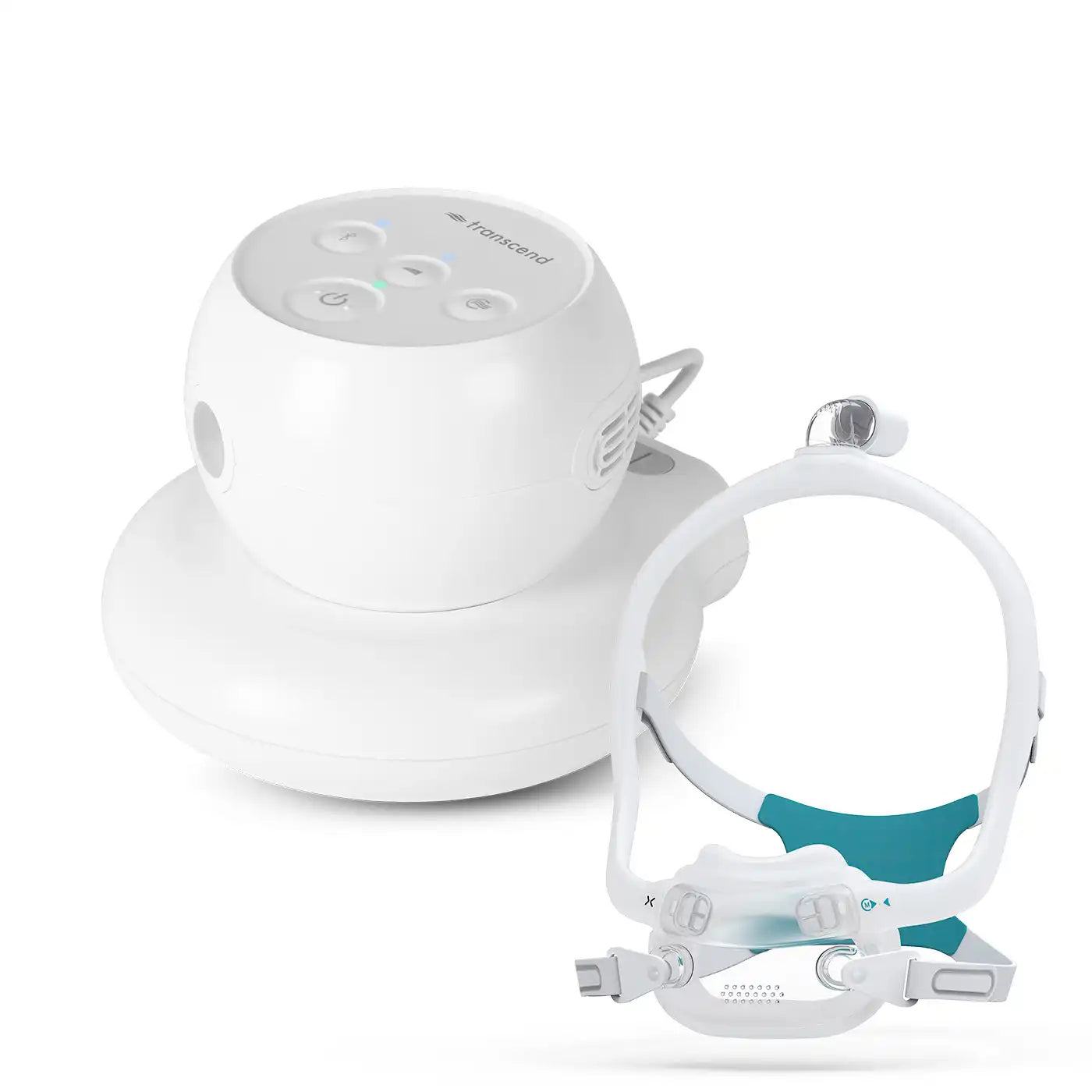 Auto Cpap Portátil Transcend Micro + Batería + Máscara Premium