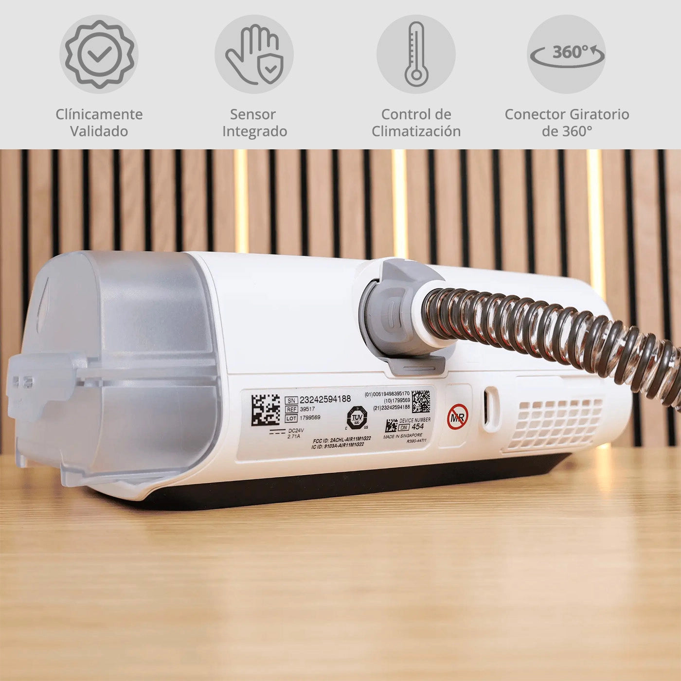 Tubo Calefaccionado ClimateLine Resmed S11