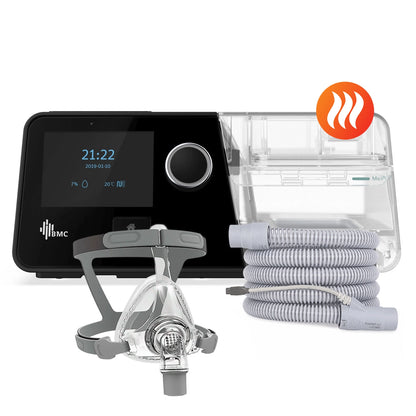 AutoCPAP BMC G3 A20 con tubo calefaccionado y máscara F5