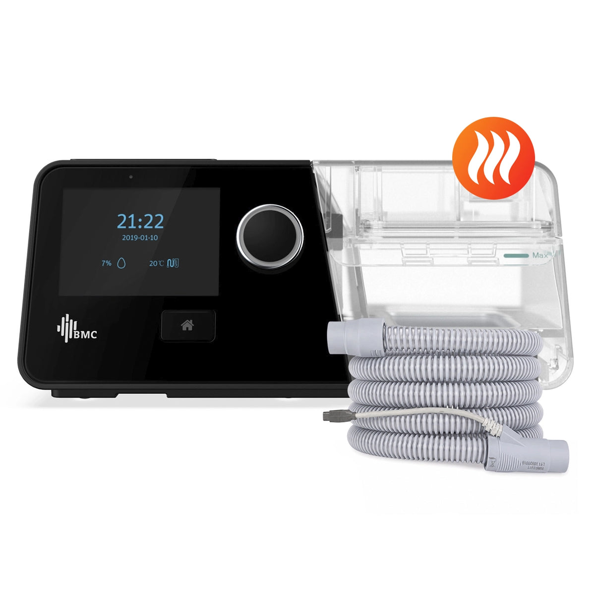 AutoCPAP BMC G3 A20 con tubo calefaccionado