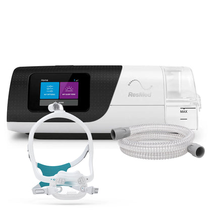 AutoCPAP ResMed AirSense 11 con máscara premium BMC F6S y tubo estándar