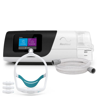 AutoCPAP ResMed AirSense 11 con máscara premium BMC P6S de 3 tallas y tubo estándar