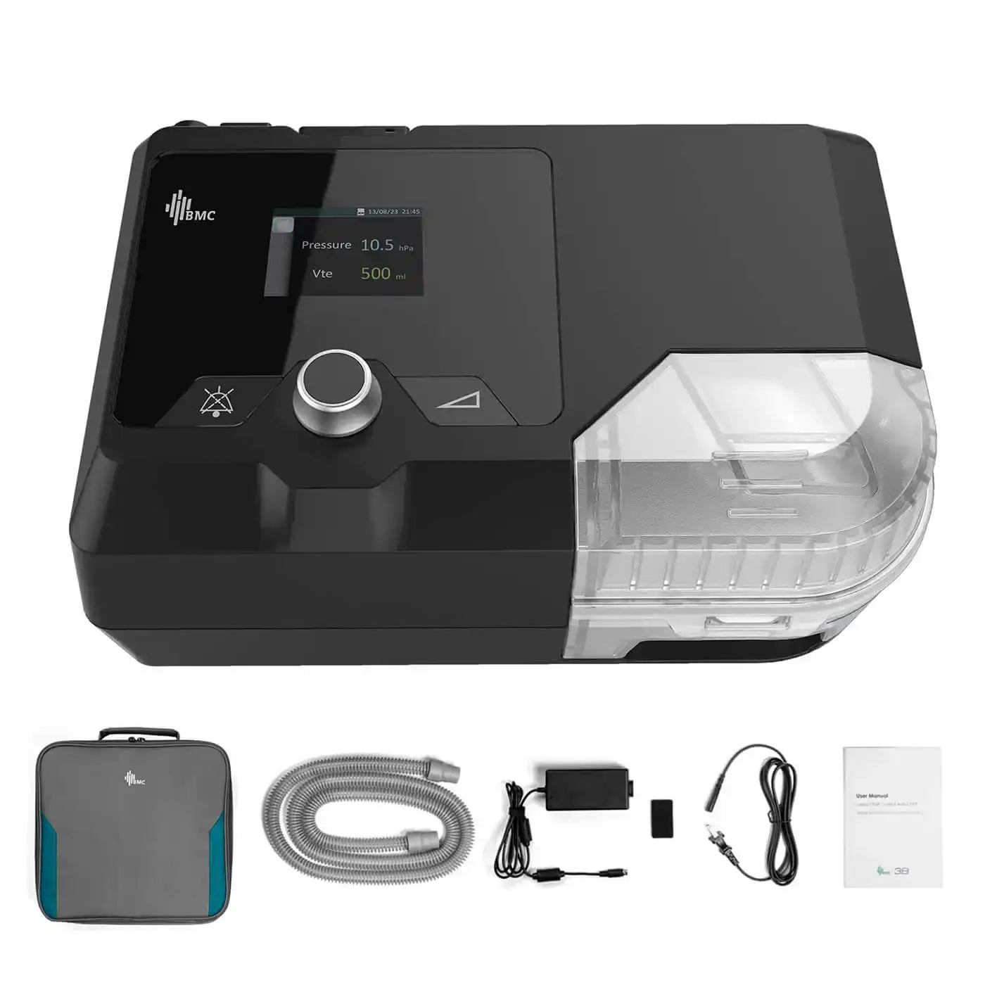 Accesorios incluidos del CPAP Automático BMC G2S A20