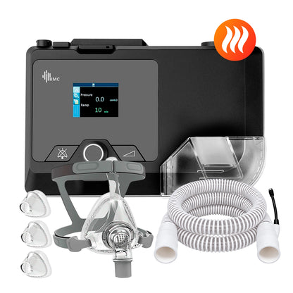 CPAP BMC G2S C20 con máscara F5 en 3 tallas y tubo calefaccionado