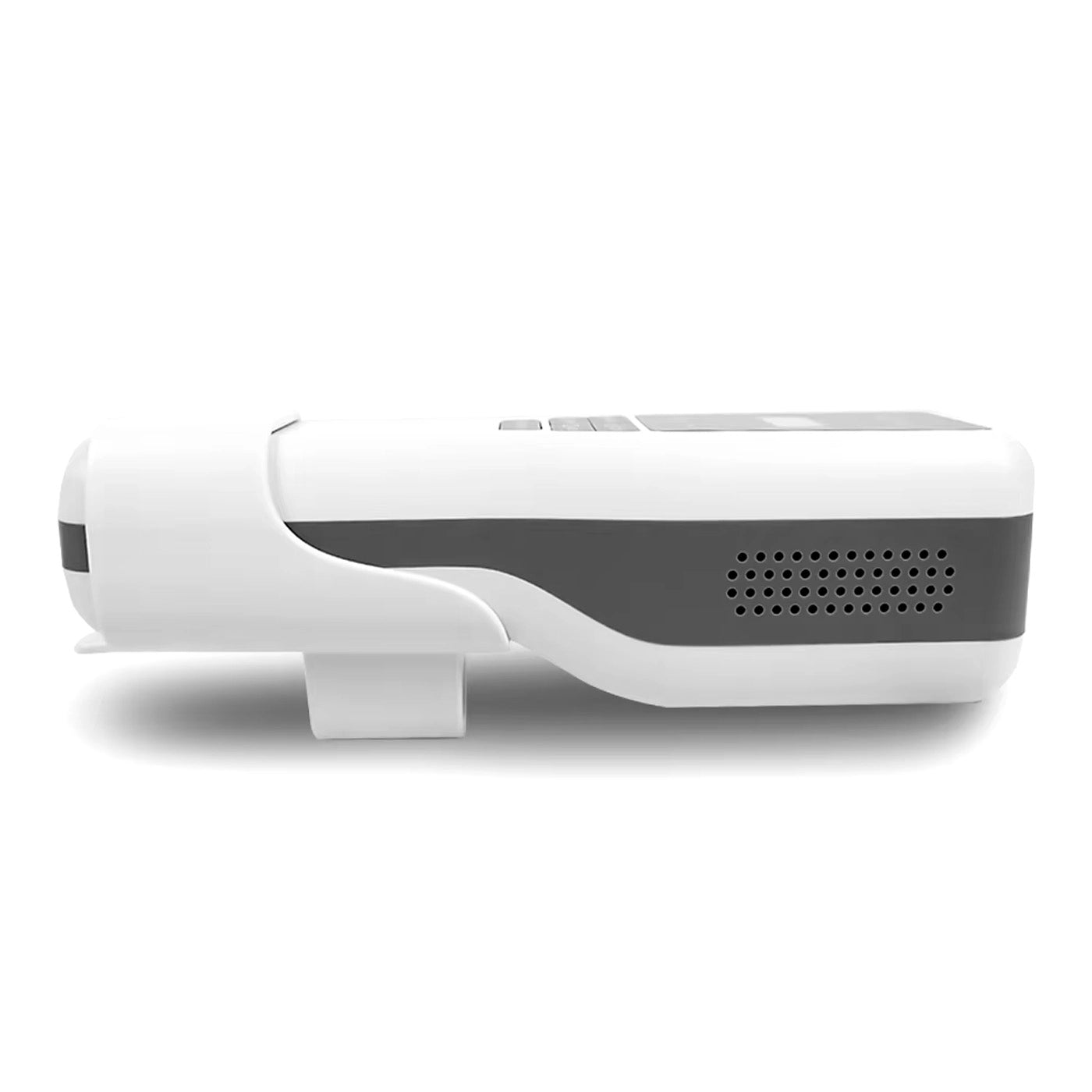 Localizador de venas HF-410A proyectando la red vascular para facilitar el acceso venoso en procedimientos clínicos.