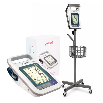 Toma presión automático Yuwell YE680E medición sistólica diastólica y pulso